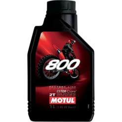 Huile Motul 100% Synthétique Factory Line 800 Hors-Route 2T