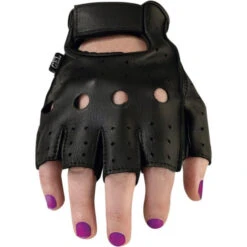 Demi-Gants De Moto Cuir 243 Femme