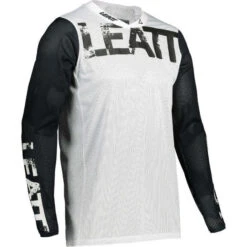 LEATT Chandail De Motocross X-Flow 4.5 - Liquidation -ADM Sport Boutique Leatt Jersey Moto 4.5 X Flow FrontRight Wht 5021020380