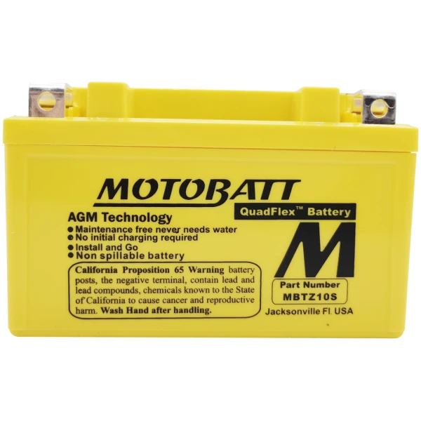 Batterie AGM Quadflex MBTZ10S 2 Batterie AGM Quadflex MBTZ10S – Image 2