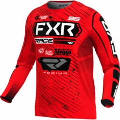 Chandail De Motocross Podium 28 Chandail De Motocross Podium -ADM Sport Boutique Podium MXJersey RedBlk 253325 2010 front