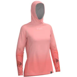 Coton Ouaté Rush Air UPF Femme 14 Coton Ouaté Rush Air UPF Femme -ADM Sport Boutique RushAirUPF PO Hoodie W Melon 252266 9300 back1