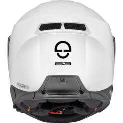 Schuberth Casque De Moto Integral S3 -ADM Sport Boutique S3 Glossy White Back 18920