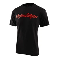 Troy Lee Designs T-Shirt Signature -ADM Sport Boutique TLD 23 SIGNATURE SS TEE BLK RED 01 1000x bec70e78 21f1 44cd 98ae 1e86de41c3fe