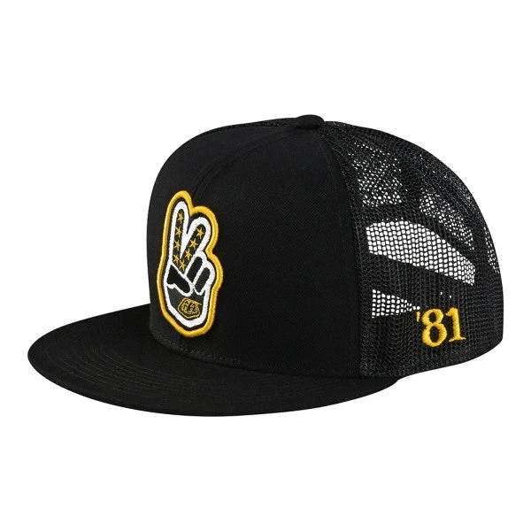Troy Lee Designs Casquettes Trucker Snapback Peace Out 1 Troy Lee Designs Casquettes Trucker Snapback Peace Out