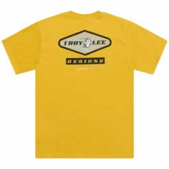Troy Lee Designs T-shirts Carb -ADM Sport Boutique TLD 25 SS TEE CARB GOLD 02