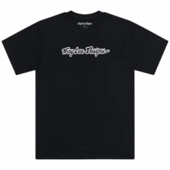 Troy Lee Designs T-Shirt Signature Femme -ADM Sport Boutique TLD 25 SS TEE SIGNATURE BLK 01