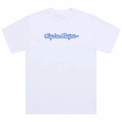 Troy Lee Designs T-Shirt Signature -ADM Sport Boutique TLD 25 SS TEE SIGNATURE WHT 01