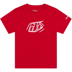 Troy Lee Designs T-Shirt Badge Junior -ADM Sport Boutique TLD 25 YOUTH SS TEE BADGE TEAMRED 01