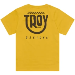 Troy Lee Designs T-Shirt Smiley Junior 7 Troy Lee Designs T-Shirt Smiley Junior -ADM Sport Boutique TLD 25 YOUTH SS TEE SMILEY GLDN 02