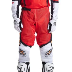 Troy Lee Designs Pantalon De Motocross GP Pro Air Bands -ADM Sport Boutique TLD M24D1 GPPROAIR PANTS BANDS RED WHT 10