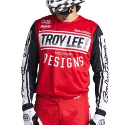 Troy Lee Designs Chandail De Motocross GP Race 81 -ADM Sport Boutique TLD M24D1 GP JERSEY RACE81 RED 04