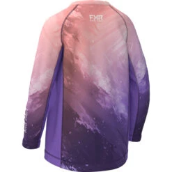 Chandail Derby UPF Enfant -ADM Sport Boutique Toddler DerbyUPF LS Y AmethystMelon 252288 8493 back