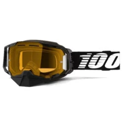100% Lunettes De Motoneige Armega Lentille Jaune