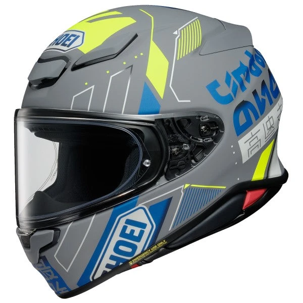 Shoei Casque Intégral De Moto RF-1400 TC-10 - Liquidation 1 Shoei Casque Intégral De Moto RF-1400 TC-10 - Liquidation