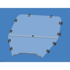 Ensemble De Pare-Brise Arctic Cat Textron Wildcat 1000 2012+