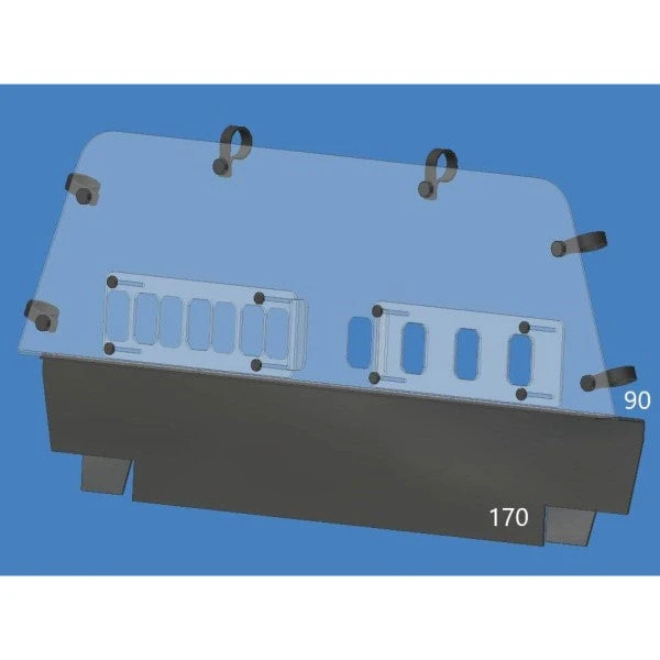 Pare-Brise Arrière Arctic-Cat Textron Wildcat 700 2014+ 3 Pare-Brise Arrière Arctic-Cat Textron Wildcat 700 2014+ – Image 3