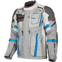 Klim Manteau De Moto Badlands Pro -ADM Sport Boutique badlands pro jacket cool grey electric blue lemonade 4052 003 120 632