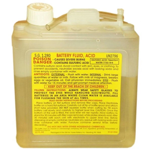 Yuasa Acide Électrolyte à Batterie 1 Yuasa Acide Électrolyte à Batterie