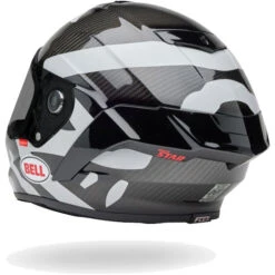 Bell Casque Intégral De Moto Race Star DLX Flex -ADM Sport Boutique bell race star dlx flex street motorcycle helmet hello cousteau equidae matte gloss black gray back left