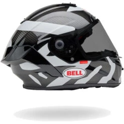 Bell Casque Intégral De Moto Race Star DLX Flex -ADM Sport Boutique bell race star dlx flex street motorcycle helmet hello cousteau equidae matte gloss black gray right