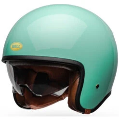 Bell Casque Ouvert De Moto TX501 -ADM Sport Boutique bell tx501 culture motorcycle helmet gloss mint front left