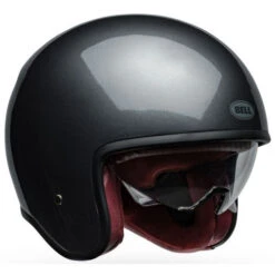 Bell Casque Ouvert De Moto TX501 -ADM Sport Boutique bell tx501 culture motorcycle helmet gloss starship gray front right