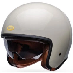 Bell Casque Ouvert De Moto TX501 -ADM Sport Boutique bell tx501 culture motorcycle helmet gloss vintage white front left