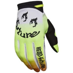 Fox Gants De Motocross 180 Hello Future -ADM Sport Boutique blancetjaunedessus