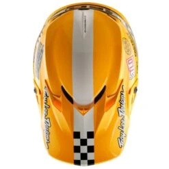 Troy Lee Designs Casque De Motocross GP Pro Fifty-50 MIPS Junior -ADM Sport Boutique blancetordessus