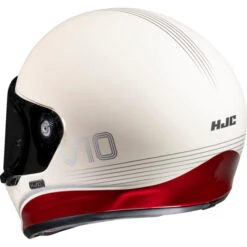 HJC Casque Intégral De Moto V10 Tami 6 HJC Casque Intégral De Moto V10 Tami -ADM Sport Boutique blancrougearriere