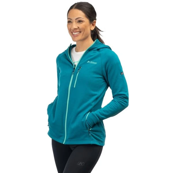 Klim Coton Ouaté Halo à Fermeture Éclair Femme 3 Klim Coton Ouaté Halo à Fermeture Éclair Femme – Image 3
