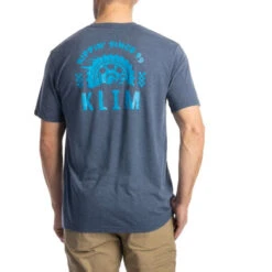 Klim T-Shirt Rippin' Tri-blend -ADM Sport Boutique bleudedos 9ec05387 a443 456e bb05 9a6f75507339
