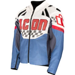 Icon Manteau De Moto Contra 3 Hero -ADM Sport Boutique bleuetblanc 9f3f2219 a4c2 4a7e 9dae 2b4530252499