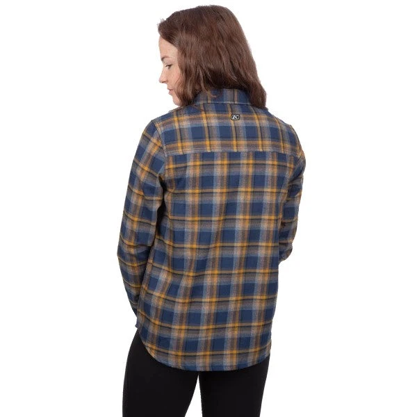 Klim Chemise Flanelle Midweight Sunlight Trail Femme 2 Klim Chemise Flanelle Midweight Sunlight Trail Femme – Image 2