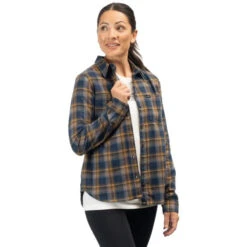 Klim Chemise Flanelle Midweight Sunlight Trail Femme