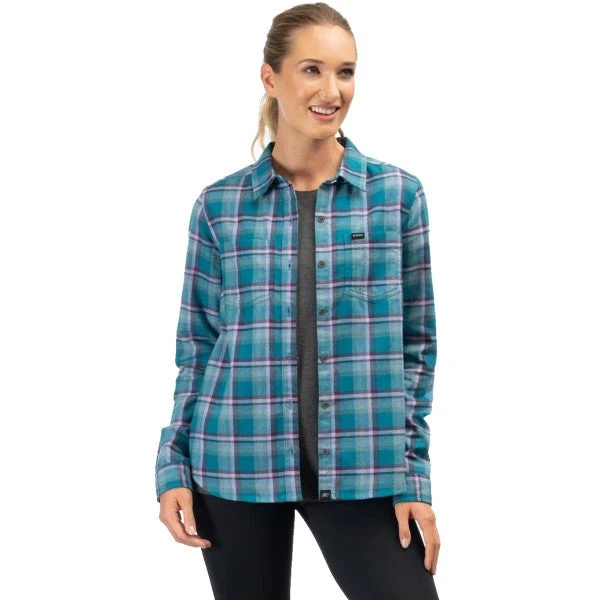 Klim Chemise Flanelle Midweight Sunlight Trail Femme 3 Klim Chemise Flanelle Midweight Sunlight Trail Femme – Image 3