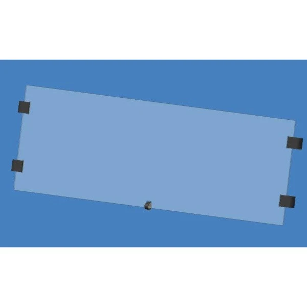 Demi Pare-Brise Supérieur CFMoto UForce 1000 2019+ 1 Demi Pare-Brise Supérieur CFMoto UForce 1000 2019+