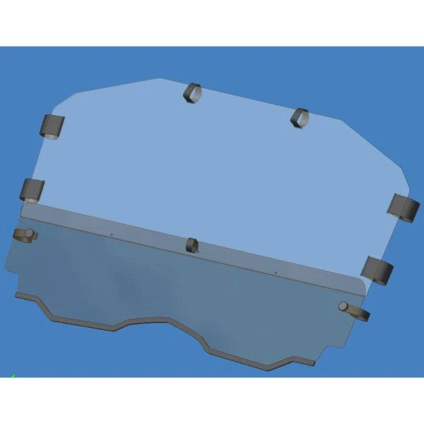 Ensemble De Pare-Brise CFMoto ZForce 500 800 1000 2015+ 2 Ensemble De Pare-Brise CFMoto ZForce 500 800 1000 2015+ – Image 2