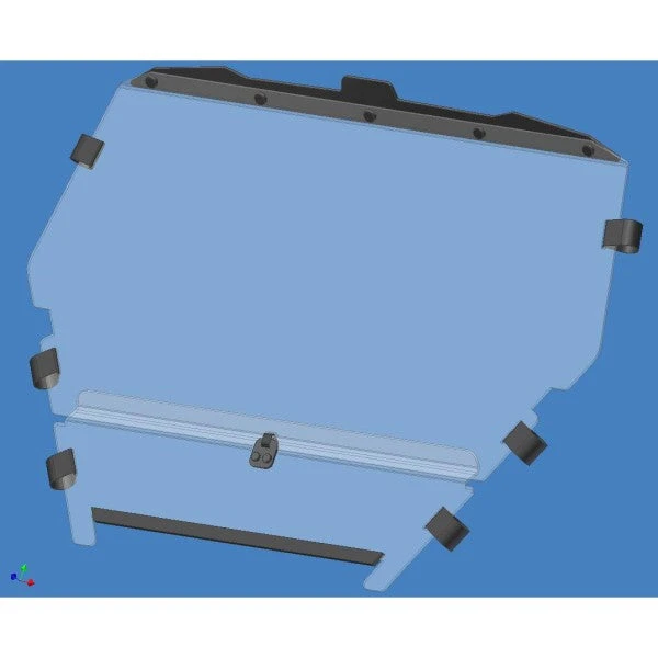 Ensemble De Pare-Brise CFMoto Zforce 950 Sport Z950 2020+ 1 Ensemble De Pare-Brise CFMoto Zforce 950 Sport Z950 2020+