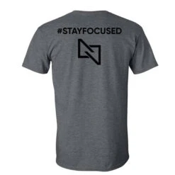 T-Shirt Focused-T -ADM Sport Boutique grey b