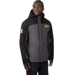 Manteau De Motoneige Vertical Pro Isolé Softshell -ADM Sport Boutique grisetnoirdeface f055f051 d91b 4e99 8fe8 6c86a791fe85