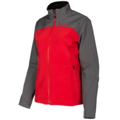 Klim Manteau Whistler Femme -ADM Sport Boutique grisetrouge d9b226a9 4898 48a6 b5a3 b90e39bea822