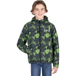 Manteau Ride Réversible Junior -ADM Sport Boutique grisetvertdeface fac97600 305c 4638 bcfa ca156223cc7c