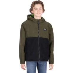 Manteau Ride Réversible Junior -ADM Sport Boutique grisetvertrevers