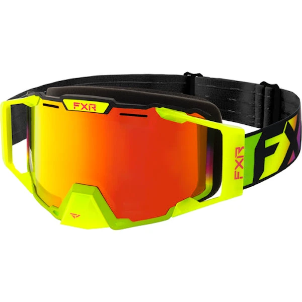 Lunettes De Motoneige Combat Lentille Miroir 3 Lunettes De Motoneige Combat Lentille Miroir – Image 3