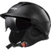 LS2 Casque Ouvert De Moto Rebellion Solid