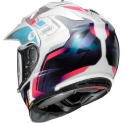 Shoei Casque Aventure Hornet X2 Invigorate -ADM Sport Boutique hornet x2 invigorate helmet white purple pink htx2invgr 7 1 snl 3