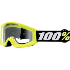 100% Lunettes De Motocross Strata Lentille Claire Enfant -ADM Sport Boutique jauneetnoir 6374898e 1d49 4dfc a065 8b7f0122e454