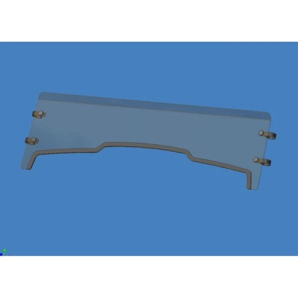 Demi Pare-Brise Inférieur John Deere XUV S4 550 590 2012-20 2 Demi Pare-Brise Inférieur John Deere XUV S4 550 590 2012-20 – Image 2